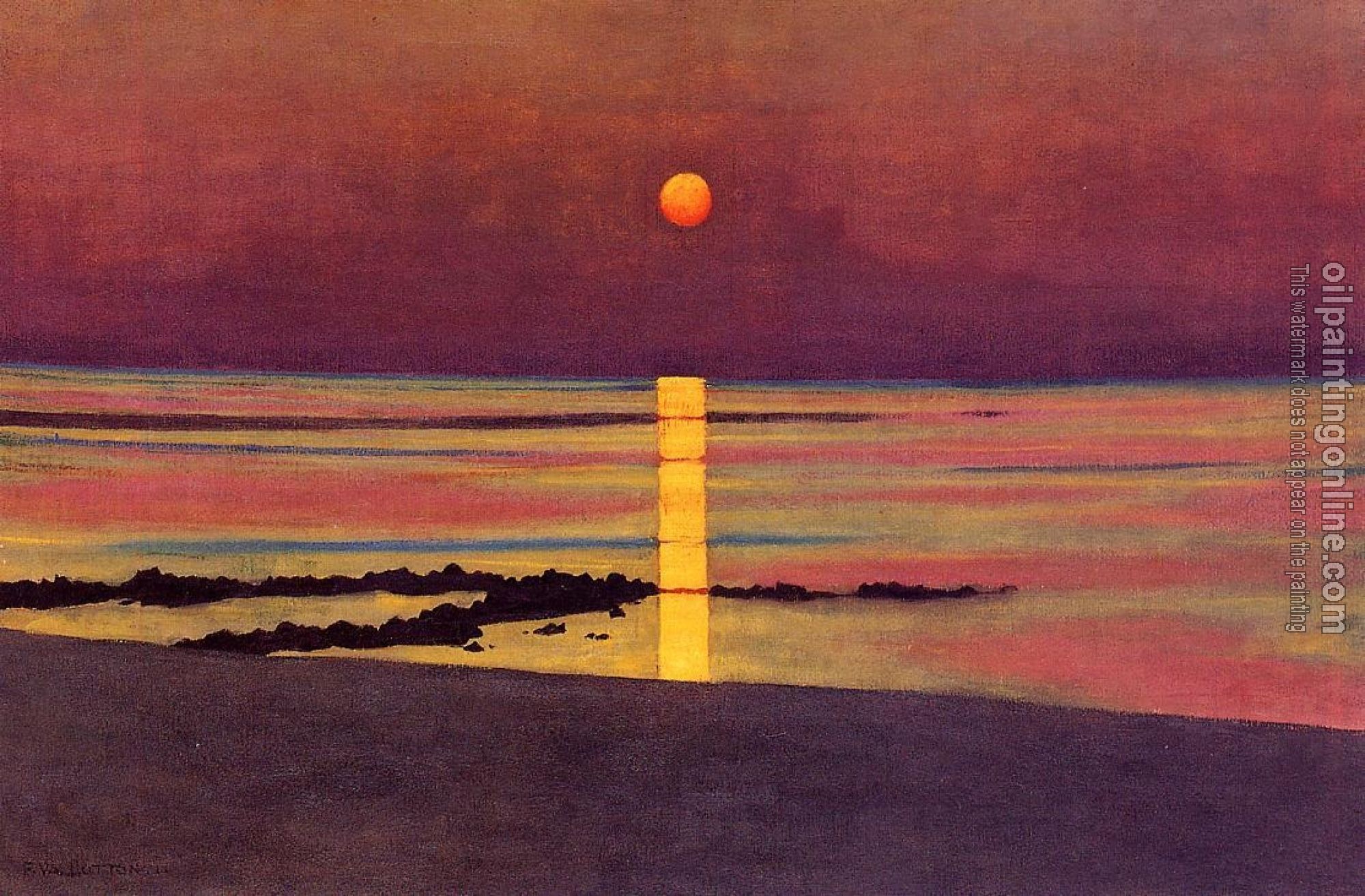 Felix Vallotton - Sunset